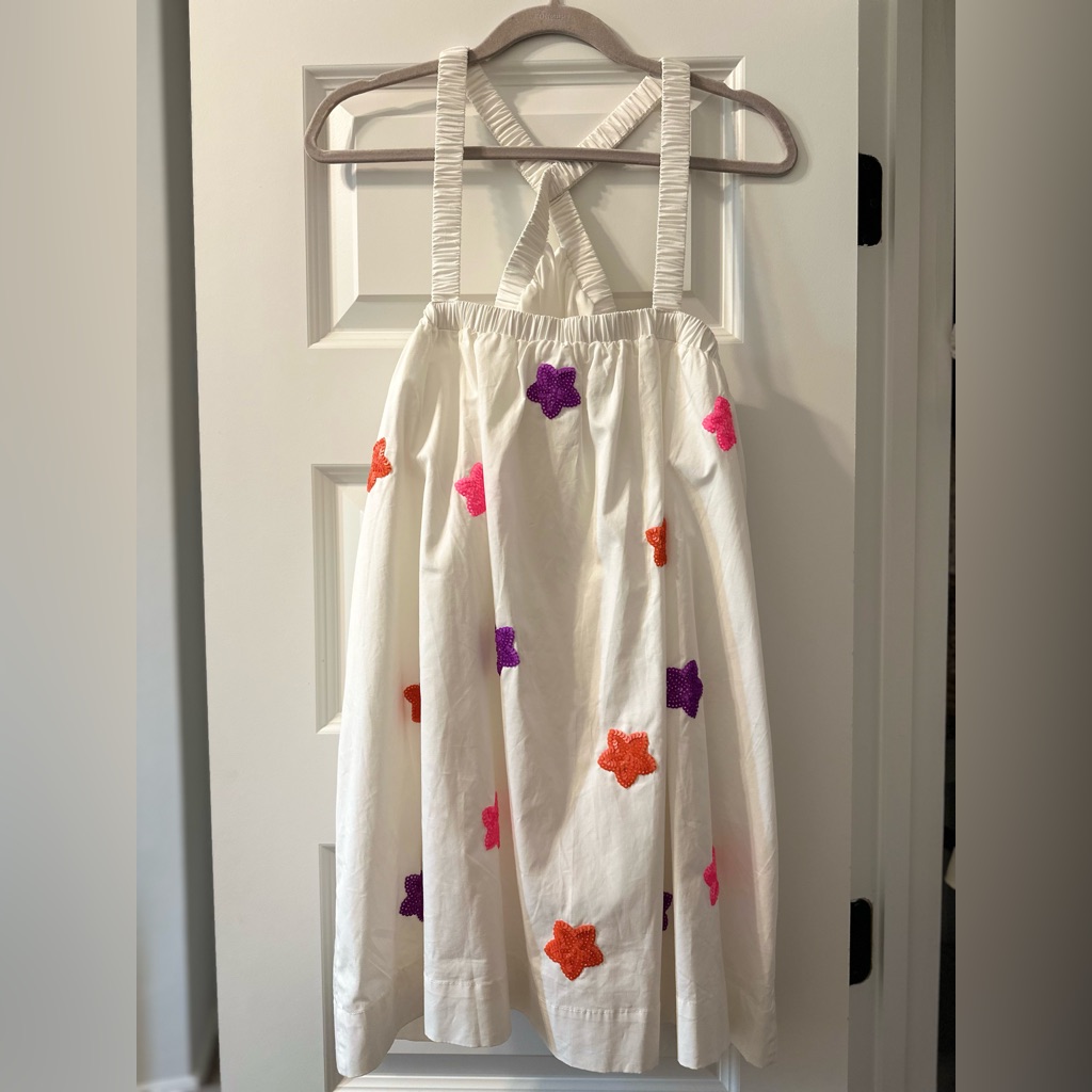 Babydoll Dress With Star Decal